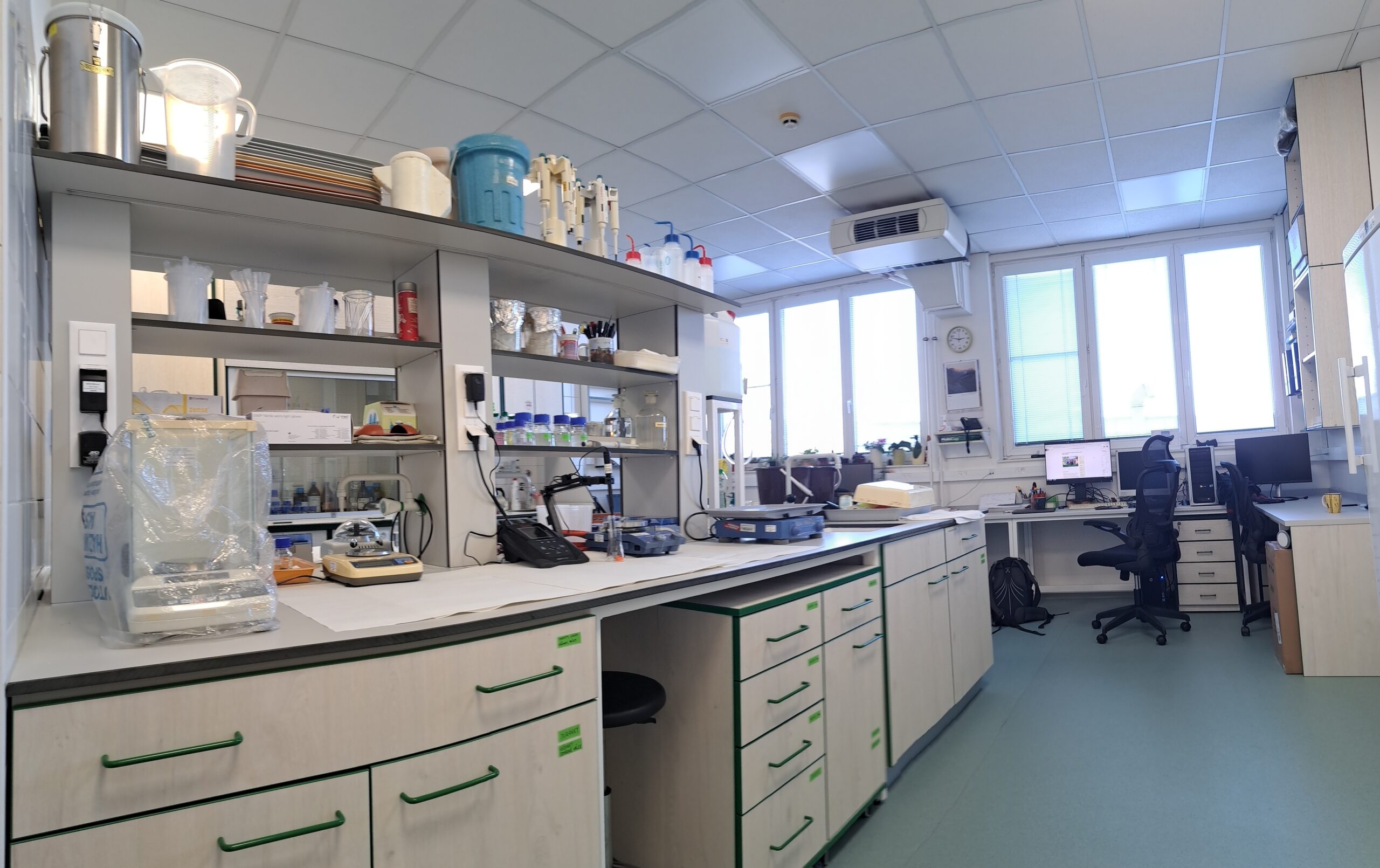 Our newly renovated lab space